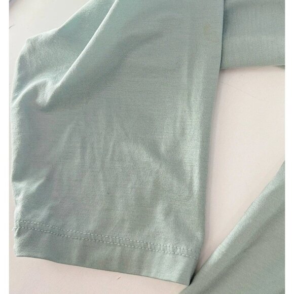 A New Day Plus Size Muted Green Lyocell Blend Round Neck Shirt Sz 3x‎ Modest - Picture 7 of 9